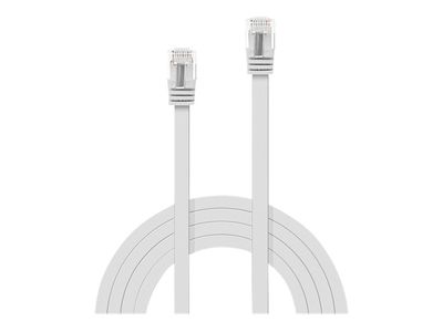 Cable Lindy Cat.6 U/UTP Flachband 5m White_2
