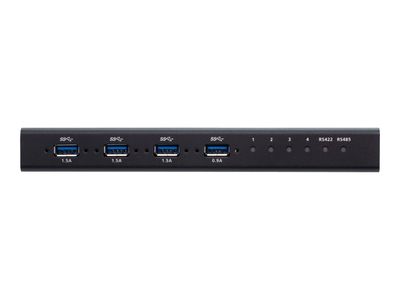 ATEN US3344I - USB peripheral sharing switch - 4 ports - rack-mountable_4