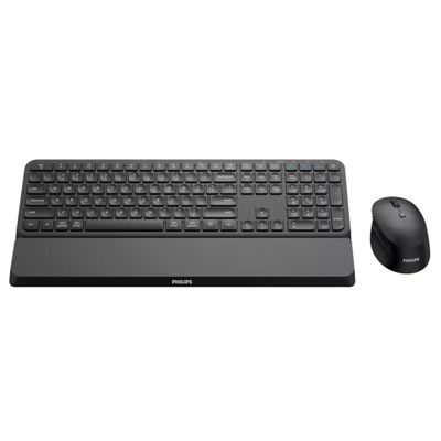 Philips kabelloses Tastatur- und Maus-Set SPT6607B - Schwarz_thumb