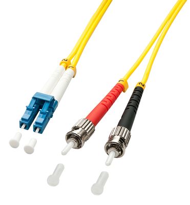 Lindy 3m LC/ST InfiniBand/Glasfaserkabel Gelb_thumb