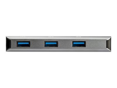 StarTech.com HB31C3ASDMB 3-Port USB-C-Hub (10 Gbit/s, mit SD-Kartenleser und 25cm Hostkabel, 3x USB-A - Hub - 3 Anschlüsse_4