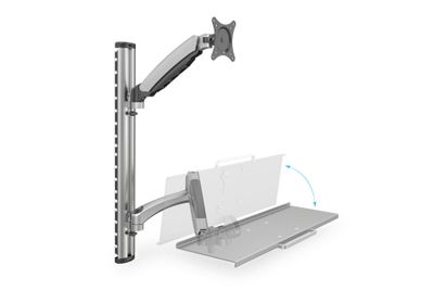 Digitus Workstation (monitor, keyboard, mouse) Wall Mount_4