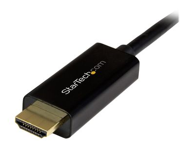StarTech.com 2m DisplayPort auf HDMI Konverterkabel - 4K - DP auf HDMI Adapter mit Kabel - Ultra HD 4K - St/St - Videokabel - DisplayPort / HDMI - 2 m_4