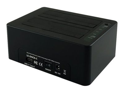 LC Power LC-DOCK-C - HDD-Dockingstation - SATA - USB 3.1 (Gen 2)_4