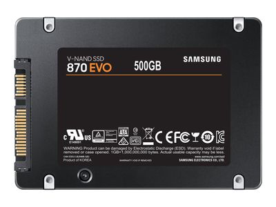 Samsung SSD 870 EVO MZ-77E500BW - 500 GB - 2.5" - SATA 6Gb/s_5