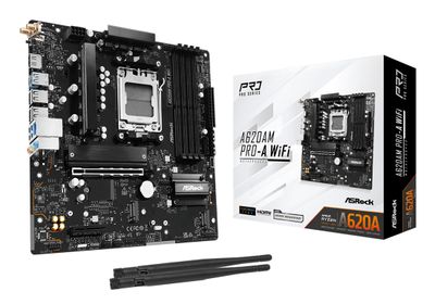 Asrock A620AM PRO-A WIFI AMD A620 Sockel AM5 micro ATX_5