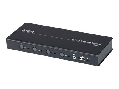 ATEN CS724KM USB Boundless KM Switch - Schalter Tastatur/Maus/USB/Audio - 4 Anschlüsse_thumb