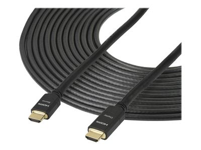 StarTech.com 65 ft (20m) High Speed HDMI Cable - Male to Male - Active - 28AWG - CL2 Rated In-wall Installation - Ultra HD 4K x 2K - Active HDMI Cable (HDMM20MA) - HDMI cable - 20 m_thumb