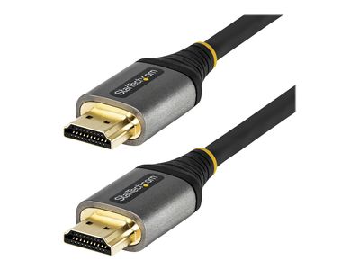 StarTech.com 13ft (4m) Premium Certified HDMI 2.0 Cable - High-Speed Ultra HD 4K 60Hz HDMI Cable with Ethernet - HDR10, ARC - UHD HDMI Video Cord - For UHD Monitors, TVs, Displays - M/M - HDMI-Kabel mit Ethernet - 4 m_thumb