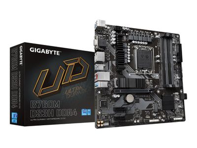 GIGABYTE Mainboard B760M DS3H (rev. 1.0) - Micro ATX - LGA 1700 - Intel B760_5
