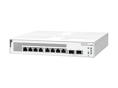 HPE Networking Instant On 1930 8G Class4 PoE 2SFP 124W Switch - Switch - 10 Anschlüsse - managed - an Rack montierbar_thumb