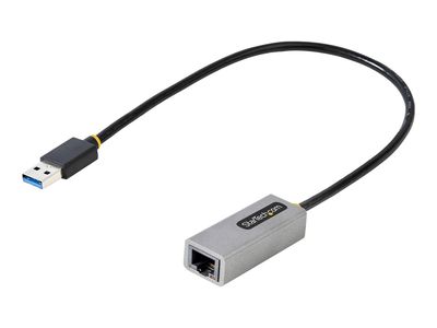 StarTech.com USB 3.0 Gigabit Ethernet Adapter, USB 3.0 zu 10/100/1000 Netzwerkadapter für Laptops, 30cm angeschlossenes Kabel, USB zu RJ45/LAN Adapter, NIC Adapter, Win, MacOS und Chrome  (USB31000S2) - Netzwerkadapter - USB 3.2 Gen 1 - Gigabit Ethernet x_thumb
