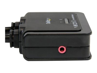 StarTech.com 2 Port USB HDMI KVM Switch mit Audio und Fernschalter - Desktop Umschalter USB Powered - 1920x1200 - KVM-/Audio-Switch - 2 Anschlüsse_3