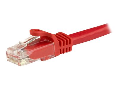 StarTech.com 5m CAT6 Ethernet Cable - Red Snagless Gigabit CAT 6 Wire - 100W PoE RJ45 UTP 650MHz Category 6 Network Patch Cord UL/TIA (N6PATC5MRD) - patch cable - 5 m - red_2