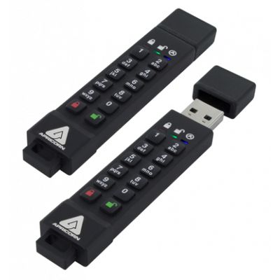 Apricorn USB-Stick Aegis Secure Key 3z - USB 3.2 - 64 GB - Schwarz_2