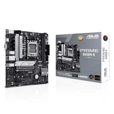 ASUS Mainboard PRIME B650M-K - micro ATX - Socket AM5 - AMD B650_thumb