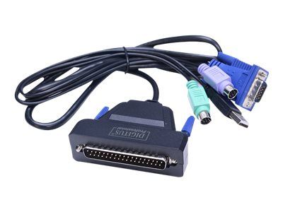 DIGITUS Professional DS-72212 - KVM-Switch - 1 Anschlüsse_1