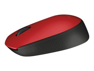 Logitech mouse M171 - red black_2