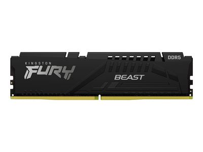 Kingston FURY Beast - DDR5 - module - 16 GB - DIMM 288-pin - 6400 MHz / PC5-51200 - unbuffered_thumb