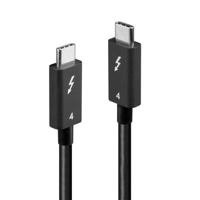 Lindy 31120 Thunderbolt-Kabel 1 m 40 Gbit/s Schwarz_thumb