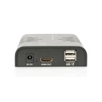 DIGITUS Professional HDMI KVM Extender over IP, Set - KVM / audio extender - 100Mb LAN_3