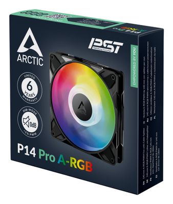 ARCTIC P14 Pro A-RGB 140 mm A-RGB PWM-Lüfter mit Kabelsplitter_8