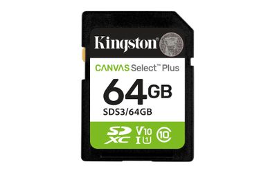 Kingston Flash-Card Canvas Select Plus - SDXC UHS-I - 64 GB_thumb
