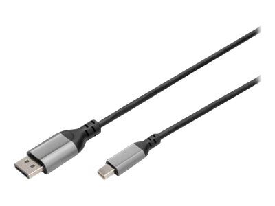 DIGITUS DisplayPort Kabel DB-340106-020-S - DisplayPort / Mini DisplayPort - 2 m_thumb