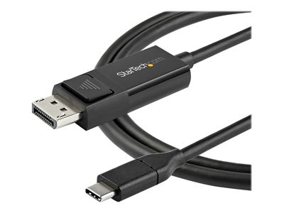 StarTech.com 6ft (2m) USB C to DisplayPort 1.2 Cable 4K 60Hz - Reversible DP to USB-C / USB-C to DP Video Adapter Monitor Cable HBR2/HDR - USB-/DisplayPort-Kabel - 2 m_3