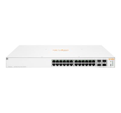 HPE Aruba Networking Instant On 1930 24G Class4 PoE 4SFP/SFP+ 370W Managed L2+ Gigabit Ethernet (10/100/1000) Power over Ethernet (PoE) 1U Weiß_1