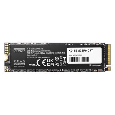 SSD KLEVV C715 M.2  256GB PCIe Gen3x4 2280_thumb