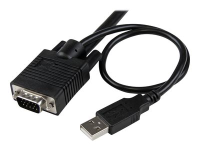 StarTech.com 2 Port USB VGA Cable KVM Switch - USB Powered with Remote Switch - KVM with VGA - Dual Port VGA KVM Switch (SV211USB) - KVM switch - 2 ports_4