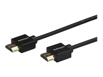 StarTech.com HDMI Cable - 2m / 6 ft - Gripping Connectors - Premium 4K HDMI Cable - High Speed HDMI 2.0 Cable - HDMI Cord for TV (HDMM2MLP) - HDMI cable - 2 m_1