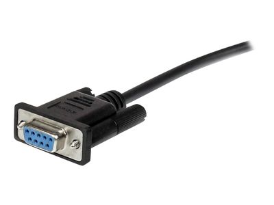 StarTech.com 2m Black Straight Through DB9 RS232 Serial Cable - DB9 RS232 Serial Extension Cable - Male to Female Cable (MXT1002MBK) - serial extension cable - DB-9 to DB-9 - 2 m_2