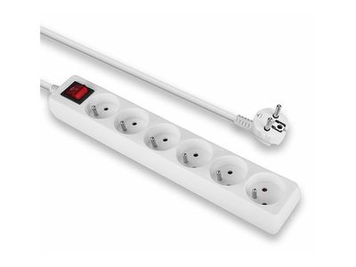 ZUB Lindy 6-Way French Schuko Power Extension_2