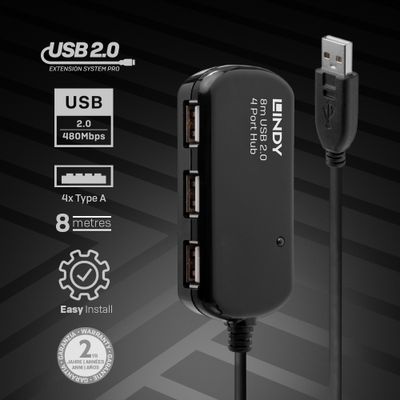 Lindy 42781 Schnittstellen-Hub 480 Mbit/s_3