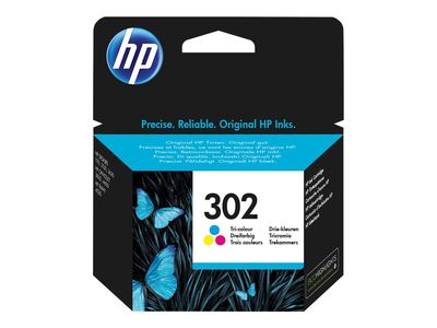 HP 302 - dye-based tricolor - original - ink cartridge_thumb