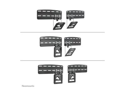 Neomounts WL30-265BL1 mounting kit - Ultra-Flat, fixed - for digital signage LCD panel / LCD display - black_6