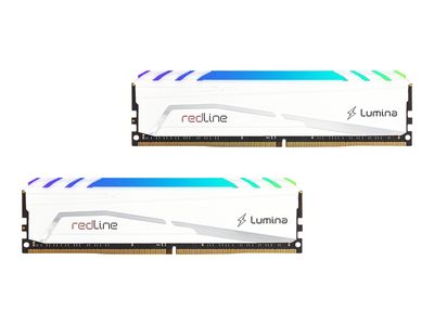 Mushkin Redline Lumina - DDR4 - kit - 16 GB: 2 x 8 GB - DIMM 288-pin - 3200 MHz / PC4-25600 - unbuffered_1