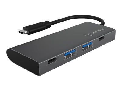 ICY BOX 4 Port Hub IB-HUB1428-C31 - mit USB Type-C Anschluss und Datentransferraten von bis zu 10 Gbit/s_2