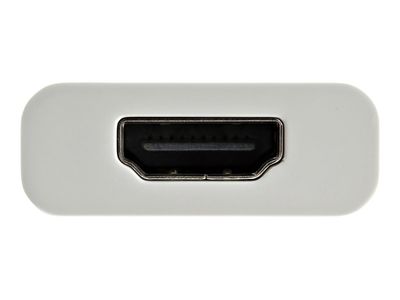StarTech.com USB-C auf HDMI Adapter mit USB Stromversorgung - USB Typ C zu HDMI Konverter für Computer mit USB C - 4K 60Hz - Weiß - externer Videoadapter - weiß_3