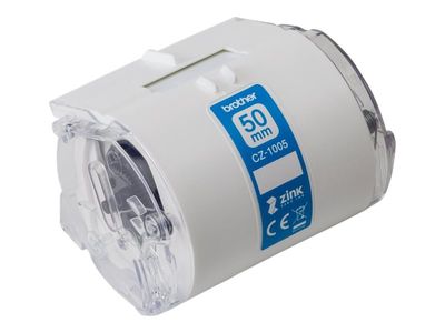 Brother Continuous Labels CZ-1005 - 50 mm x 5 m - White_4