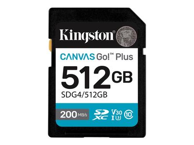 Kingston Canvas Go! Plus - Flash-Speicherkarte - 512 GB - SDXC UHS-I_thumb