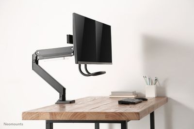 Neomounts NM-D775DXBLACK Monitor arm 10-32" - gas spring - Topfix - 180°-stop_12