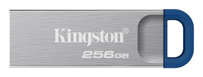 Kingston USB flash drive DataTraveler Kyson G2 - USB 3.2 Gen 1 - 256 GB - silver/blue_thumb