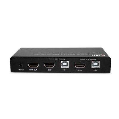 Lindy 32809 Tastatur/Video/Maus (KVM)-Switch Schwarz_5