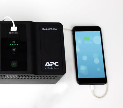 APC Back-UPS 650VA 230V 1 USB charging port - (Offline-) USV uninterruptible power supply (UPS) Standby (Offline) 0.65 kVA 400 W 8 AC outlet(s)_6
