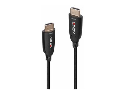 Cable Lindy Fibre Optic Hybrid HDMI 40m Black_4