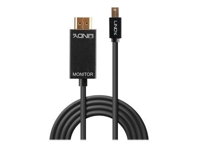 Cable Lindy mini DP to HDMI 2m Black_4