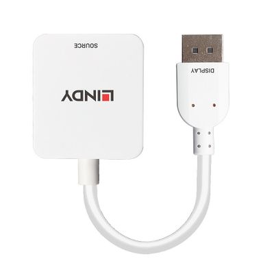 Lindy 38303 Videokabel-Adapter 0,095 m HDMI Typ A (Standard) DisplayPort Weiß_2